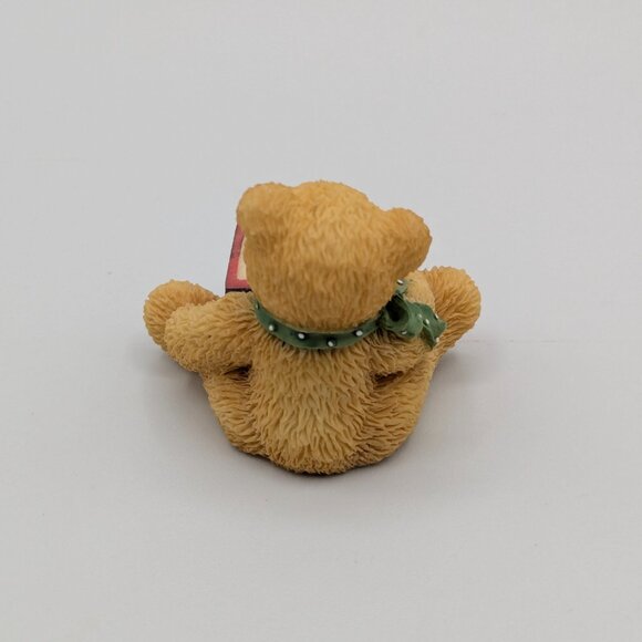 Cherished Teddies Bear with ABC "V" Block (158488V) 1995 - Picture 5 of 10